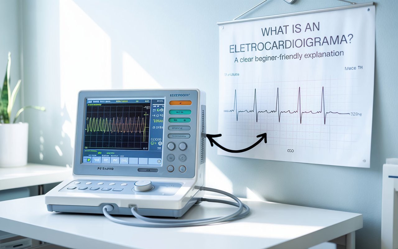 Eletrocardiograma: A Complete Beginner-Friendly Guide Eletrocardiograma test machine